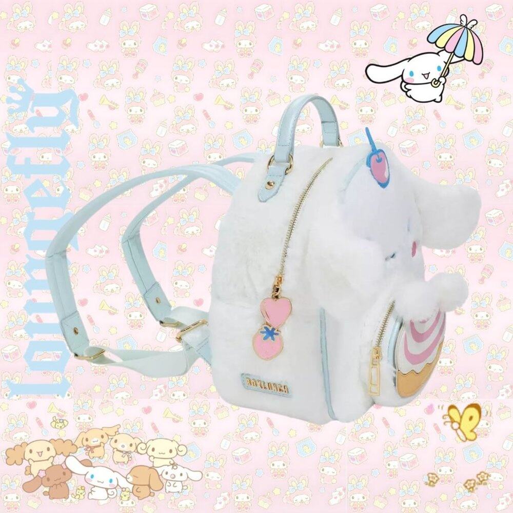 NWT Loungefly Sanrio Cinnamoroll Cupcake Mini Backpack - Picture 2 of 5